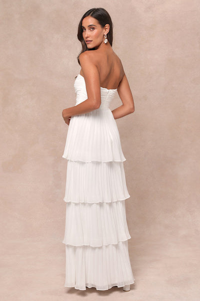 Yana - Elegantes Stufen-Maxi-Kleid