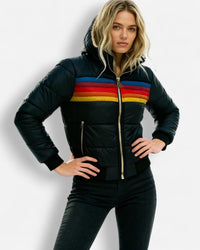 Apres-Ski Jacke für Damen – Schwarz