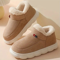 Unisex Drinnen Hausschuhe | Winter – Khaki