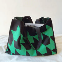 | Canvas Shopper – Grün