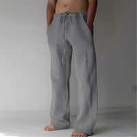 Martin - Komfortable Hose mit Zugband – Grau