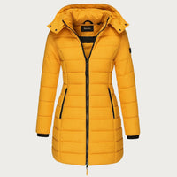 Simone™ | Wasserdichte Winterjacke für Damen – Gelb