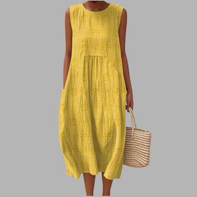 Altrude | Elegantes Baumwollkleid mit Taschen