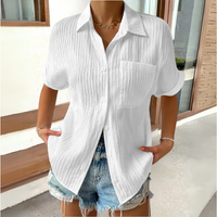 Anneke™ | Elegante Bluse mit Hemdkragen – Weiß