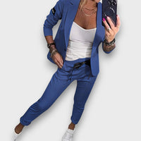 Verena – Zweiteiliges Set mit stillvoller Leichtigkeit – Blau