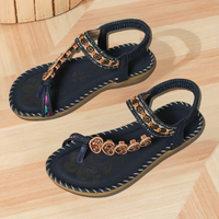 Trudy™ | Orthopädische Sandalen im Ibiza-Stil – Marine