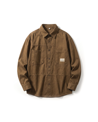 Leon | Heritage Craftsman Herren Hemd für elegante Looks – Khaki