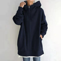 Thelma - Sweatshirts in Übergröße – Marine