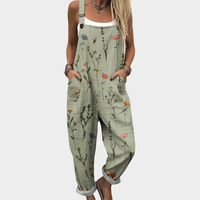 Evarielle - Softtouch-Jumpsuit – Hellgrün