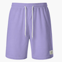 Herren Shorts aus Cord mit elastischem Bund für den Sommer – Violett