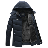 Fleece-Parka - LOTHAR – Marine