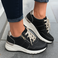 Uxue – Orthopädischer Turnschuh – Schwarz