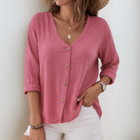 Maria™ | Stilvolle Freizeitbluse – Rosa