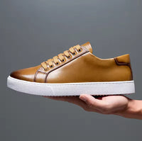 Saint -Tropez Lederschuhe – Khaki