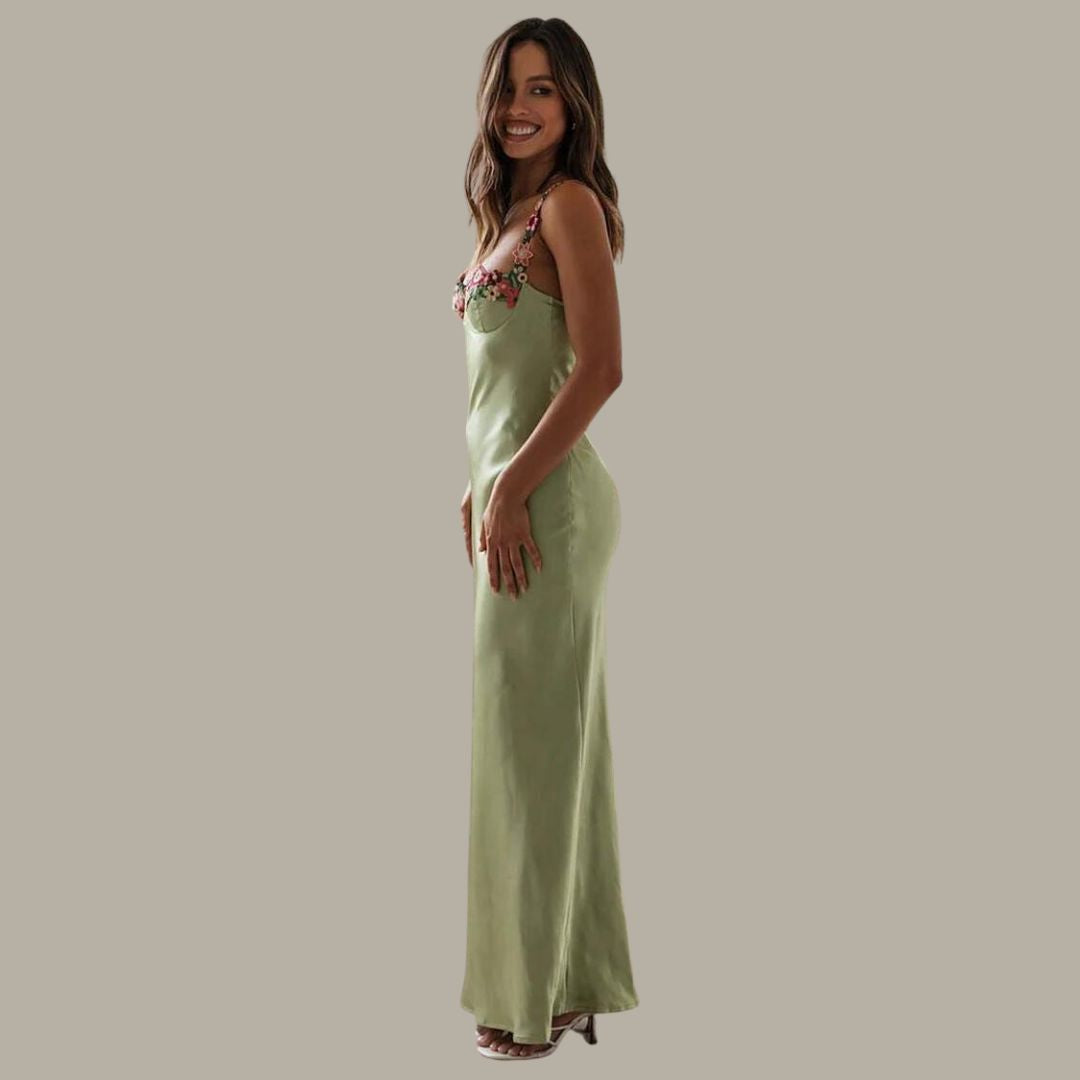 Anji | Elegantes Maxi-Damenkleid