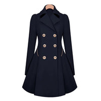 Cau | Eleganter Trenchcoat für stilvolle Outfits – Blau
