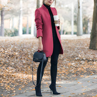 Jazmin - Bequemer Blazer – Rosa