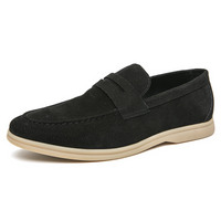 Julian | Herren Formelle Leder-Loafer – Schwarz