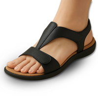 Elize™ | Orthopädische Ledersandalen aus hochwertigem Material – Schwarz