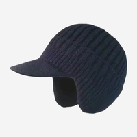 Bhem™ | Unisex-Wintermütze mit Ohrenklappen – Marine