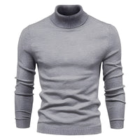 Carson - Stilvoller Rollkragenpullover – Grau