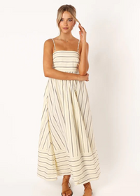 DE LUMI FESTKLEID – Creme