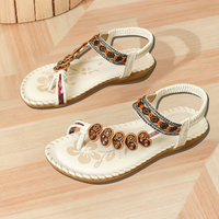 Trudy™ | Orthopädische Sandalen im Ibiza-Stil – Cremefarben