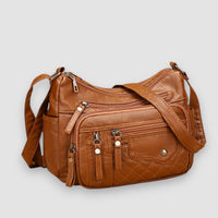 Birgin | Große Kapazität Crossbody Tasche – Braun
