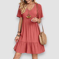 Lora | Elegantes Kleid – Rosa