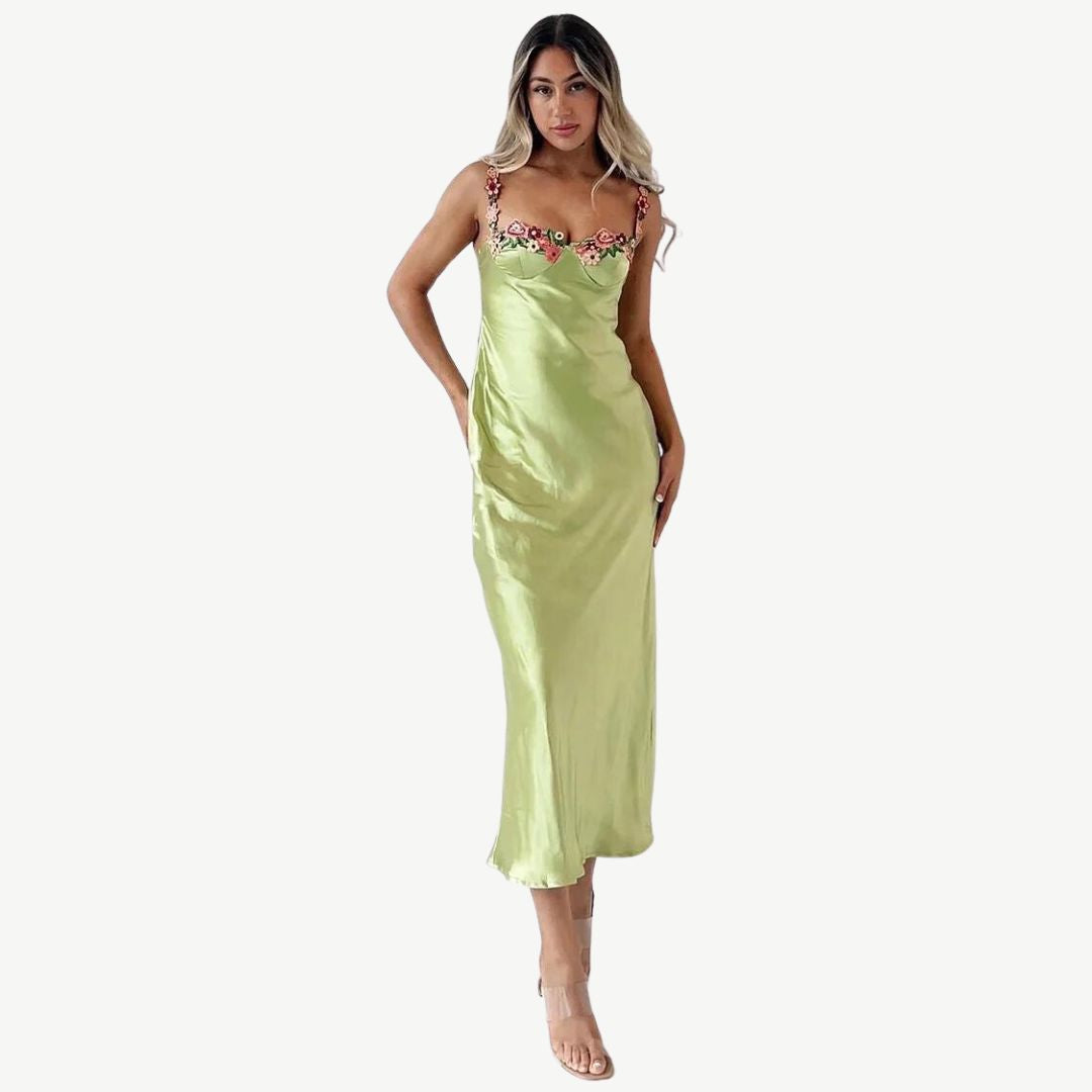 Anji | Elegantes Maxi-Damenkleid