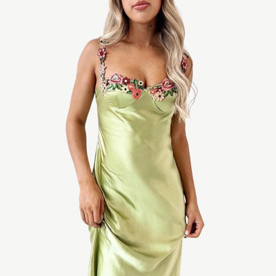 Anji | Elegantes Maxi-Damenkleid