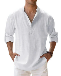 Fiorenzo Cotton Shirt – Weiß