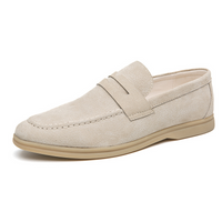 Julian | Herren Formelle Leder-Loafer – Beige