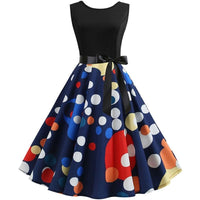 Rockabilly-Polka-Punkte – Mehrfarbig