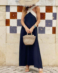 SIEMEN ROCK lade Kleid – Marine