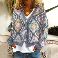 Nydia - Komfortabler und warmer Pullover – Grau