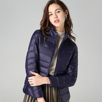 Lizzy | Ultraleichte Daunenjacke – Marine