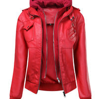 Ophélie – Ultra Stylische Jacke – Rot