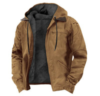 Wilhelm - Elegante Jacke für Herbst und Winter – Braun