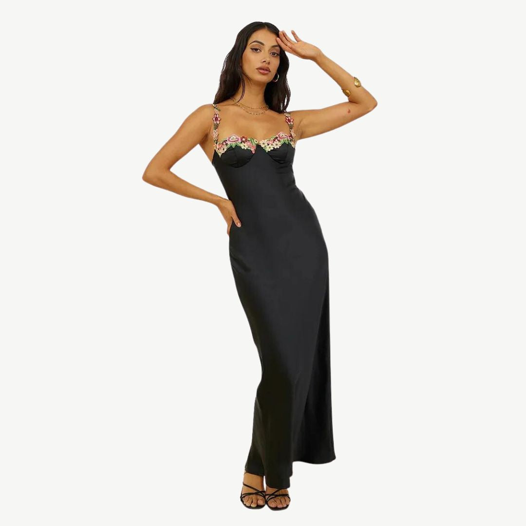 Anji | Elegantes Maxi-Damenkleid