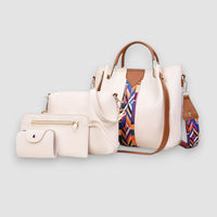 Evelin | 4-teiliges Taschenset – Weiß