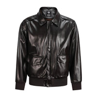Bowen Vintage Lederjacke – Braun