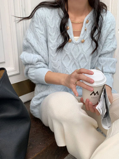 Tyra - Eleganter Gemütlicher Pullover