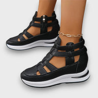 Serel – Orthopädische Aktivsandalen – Schwarz