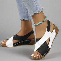 Hildegard | Orthopädische Sandalen mit Premium-Komfort – Schwarz