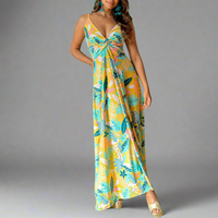 Swenja | Boho Sommerkleid für Eleganz und Komfort – Gelb