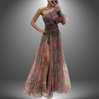 Nana | Elegantes, Handgefertigtes Damenkleid – Rot