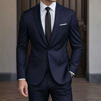 Nolvar - Maßgeschneiderter Slim-Fit-Anzug – Marine