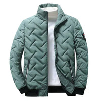 Brady | Stylische Winterjacke – Grün Schwarz