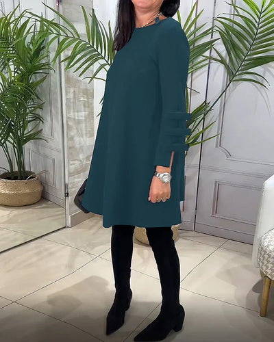 Ava - Langärmliges, lässiges Kleid